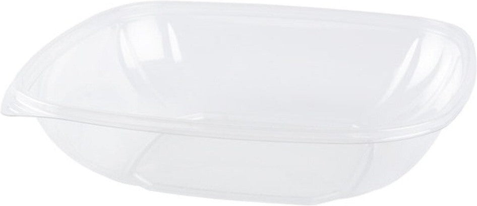 Fineline Settings - 80 Oz Clear X-Large Square Bowl - 15080L-CL