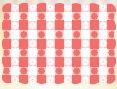 Sanfacon - 9.5" x 13.5" Gingham Red Placemats, 1000/Cs - 310
