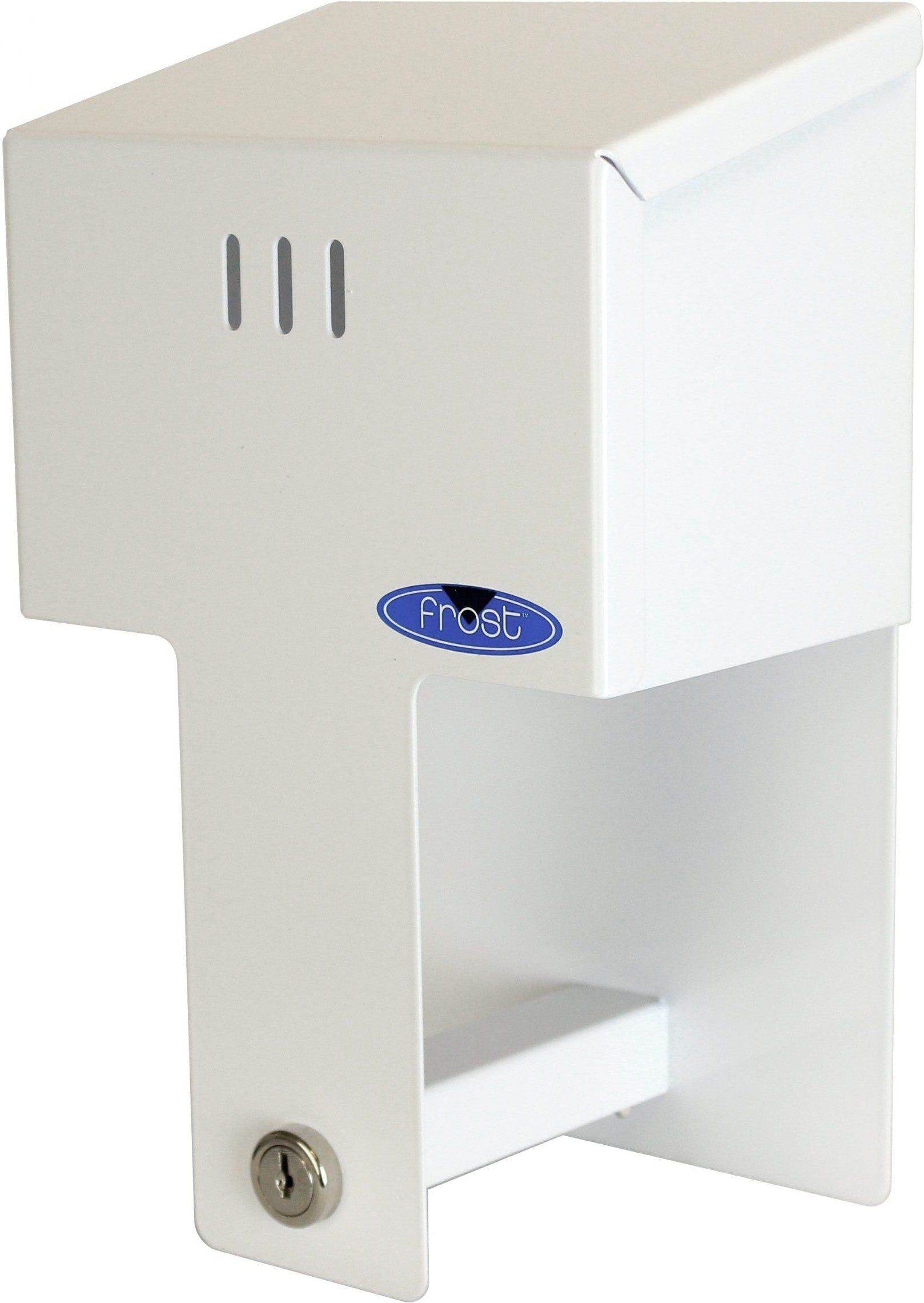 Frost Products - Vertical Double Roll White Toilet Tissue Dispenser - 159