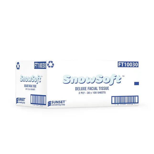 FT10030 SnowSoft 2ply Facial Tissue100sh