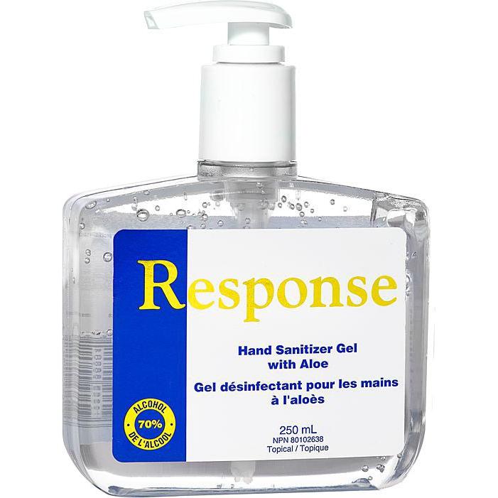 Grime Eater - 250 ml 1st Response Liquid Hand Sanitizer with Pump, 70% Alcohol - 88-02