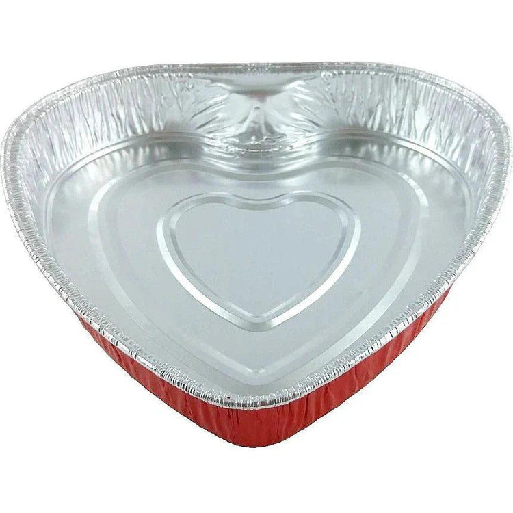 HFA Large Heart Shaped Foil Pan, 100/Cs 339-30-100