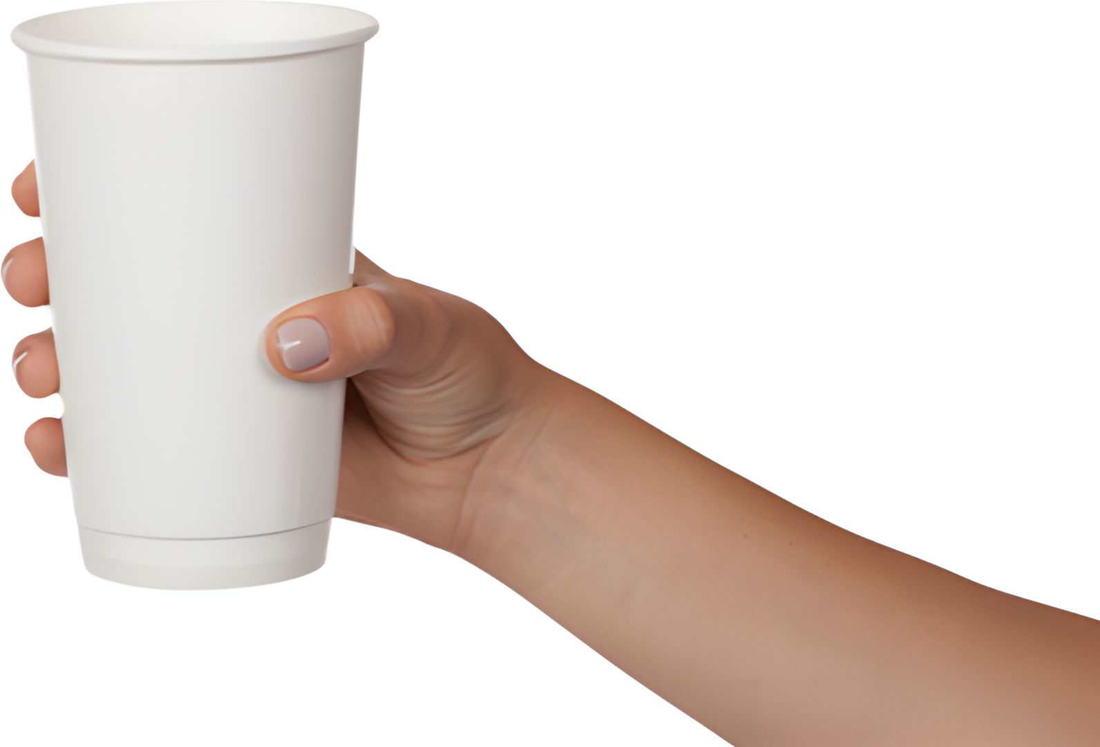 Imex - 16 Oz White Paper Hot Cup, 1000/Cs - 16PCW