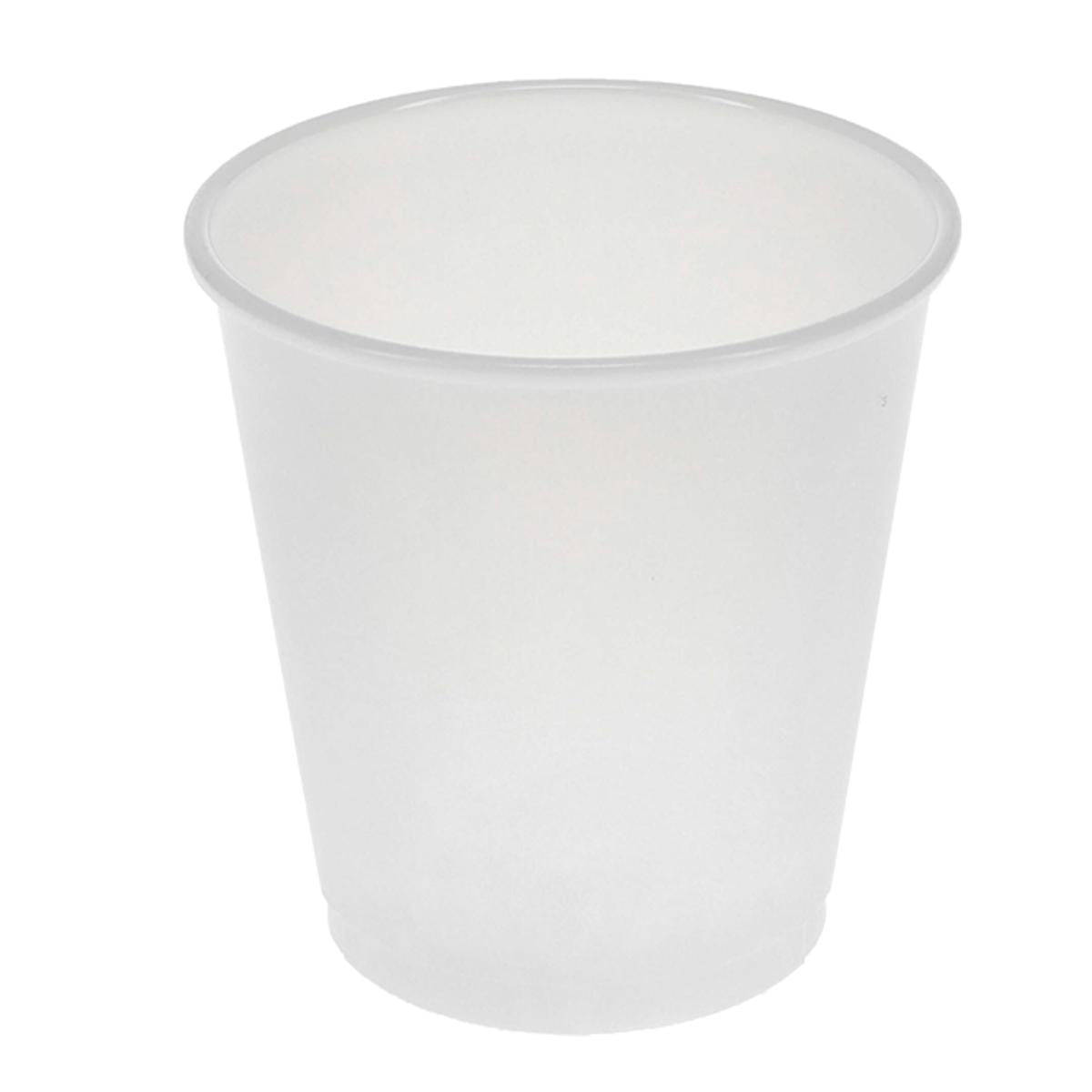 3 Oz Plastic PS Translucent Cups, 2400/cs - 3OZTC