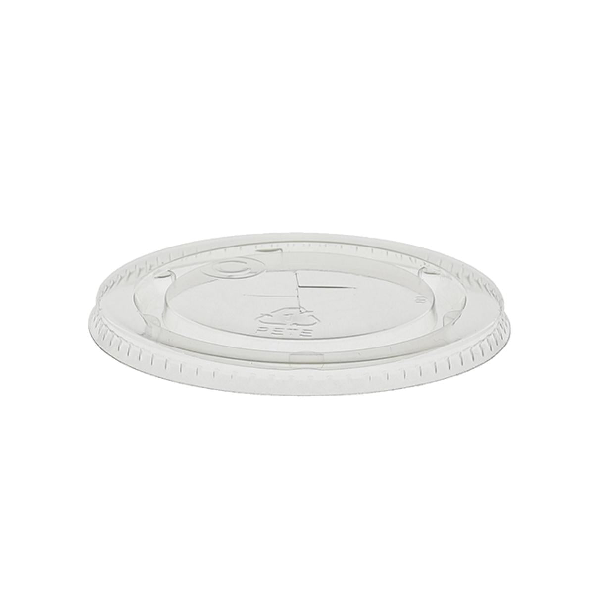 RPET Straw Slot Lid For All Sizes, 1000/Cs  - KP-98-FL