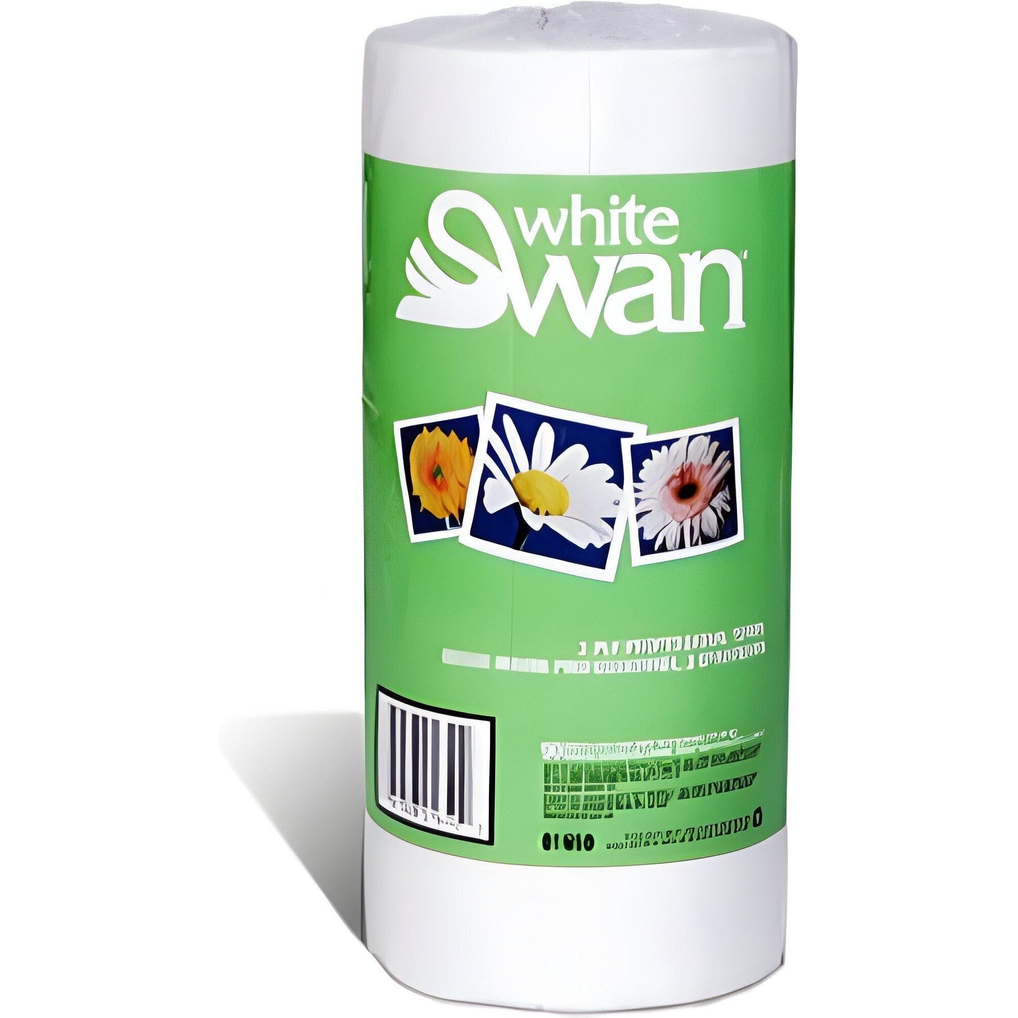 White Swan - 150 Sheet 2 ply Professional Roll Towels, 24Rl/Cs - 01880