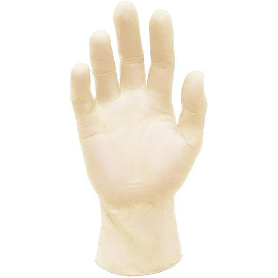 RONCO - Large Natural Latex Powder-Free Gloves, 100/bx - 1843 (Special Order Item)
