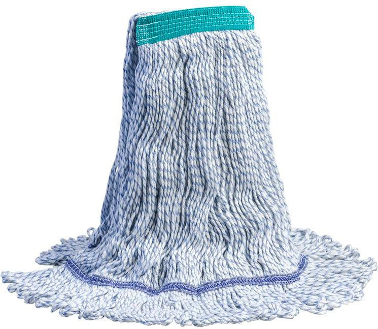 M2 Professional - Large CandyStripe Wax/Finish Mop Head, 12/Cs - MW-CS24