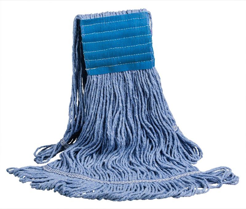 M2 Professional - Super Looper™ Blue Medium Loop-End Wet Mop, 12/Cs - MW-SLR2M-NB-BL