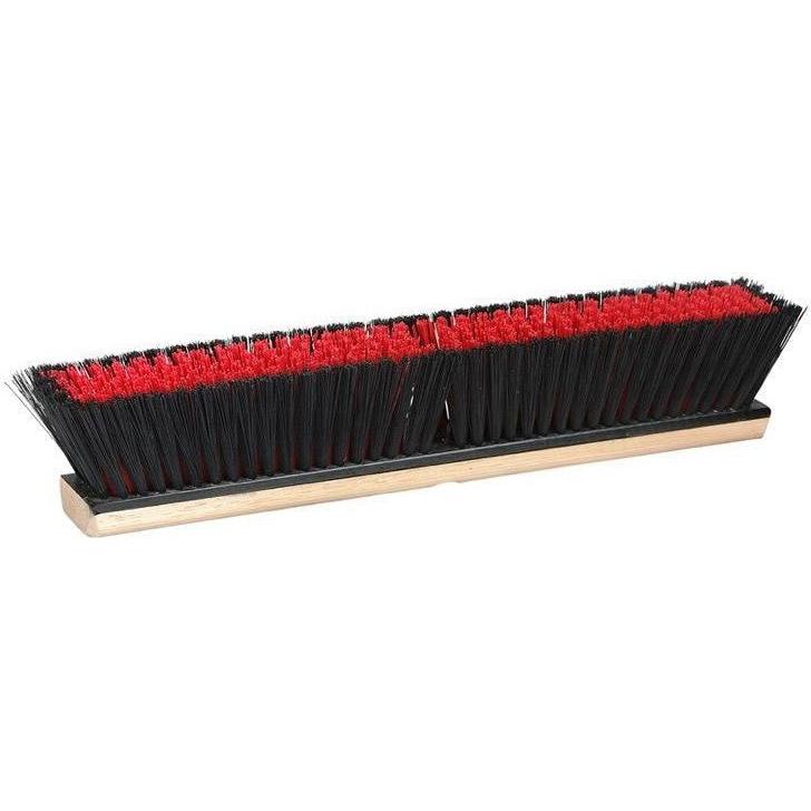 M2 Professional  - 24 " Combo Synthetic Medium Sweep Push Broom, 12/Cs - PB-RB24 (Special Order Item)