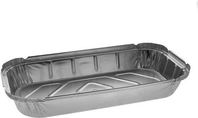 Pactiv Evergreen - 3 Lb. Oblong Aluminum Takeout Container, 250/cs - Y700240