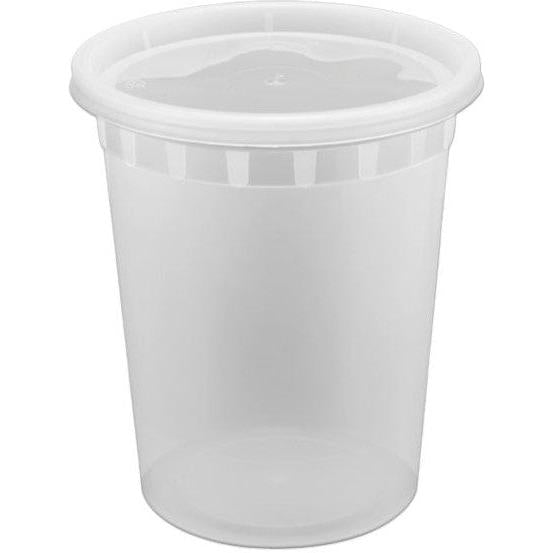 RitePak - 32 Oz Heavy Duty Deli Container Combo, 240/cs - DI32C