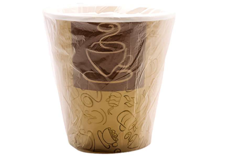 RiteWare - 10 Oz Cafe Design Wrapped Paper Cup, 500/Case - HCW10CF