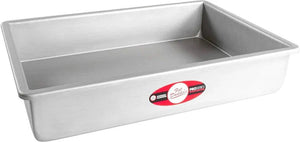 Fat Daddio's - 9" x 13" x 4" Aluminum Anodized Sheet Cake Pan - POB-9134