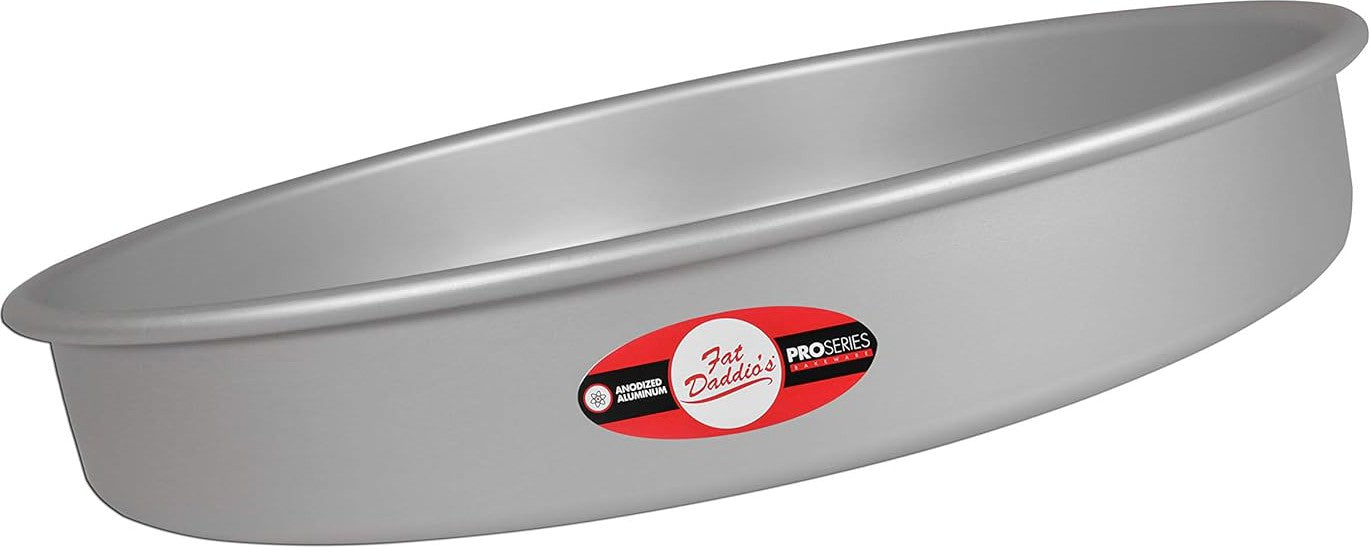 Fat Daddio's - 11" x 2" Aluminum Anodized Round Baking Pan - PRD-112