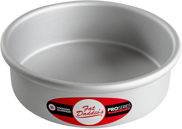 Fat Daddio's - 7" x 2" Anodized Aluminum Round Cake Pan - PRD-72