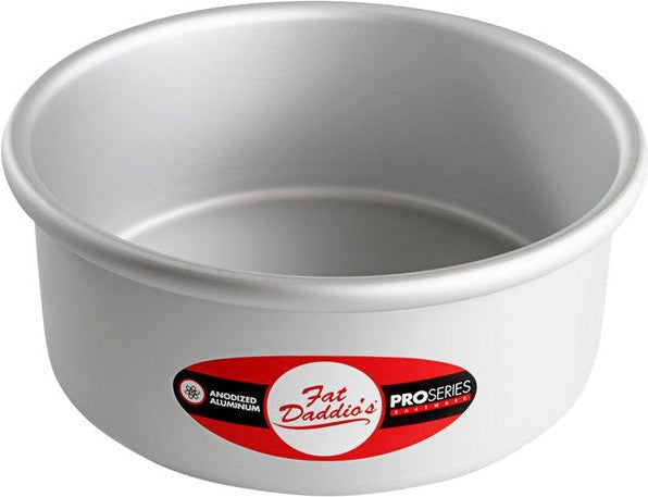 Fat Daddio's - 7" x 3" Aluminum Anodized Round Cake Pan - PRD-73