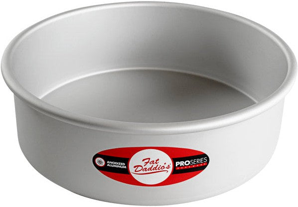 Fat Daddio's - 9" x 3" Aluminum Anodized Round Cake Pan - PRD-93