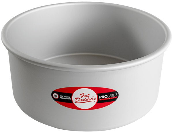 Fat Daddio's - 9" x 4" Aluminum Anodized Round Cake Pan - PRD-94