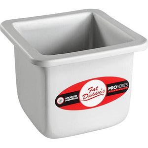 Fat Daddio's - 4" x 4" x 4" Anodized Aluminum Square Cake Pan - PSQ-444