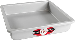 Fat Daddio's - 9" x 9" x 2" Anodized Aluminum Square Cake Pan - PSQ-992