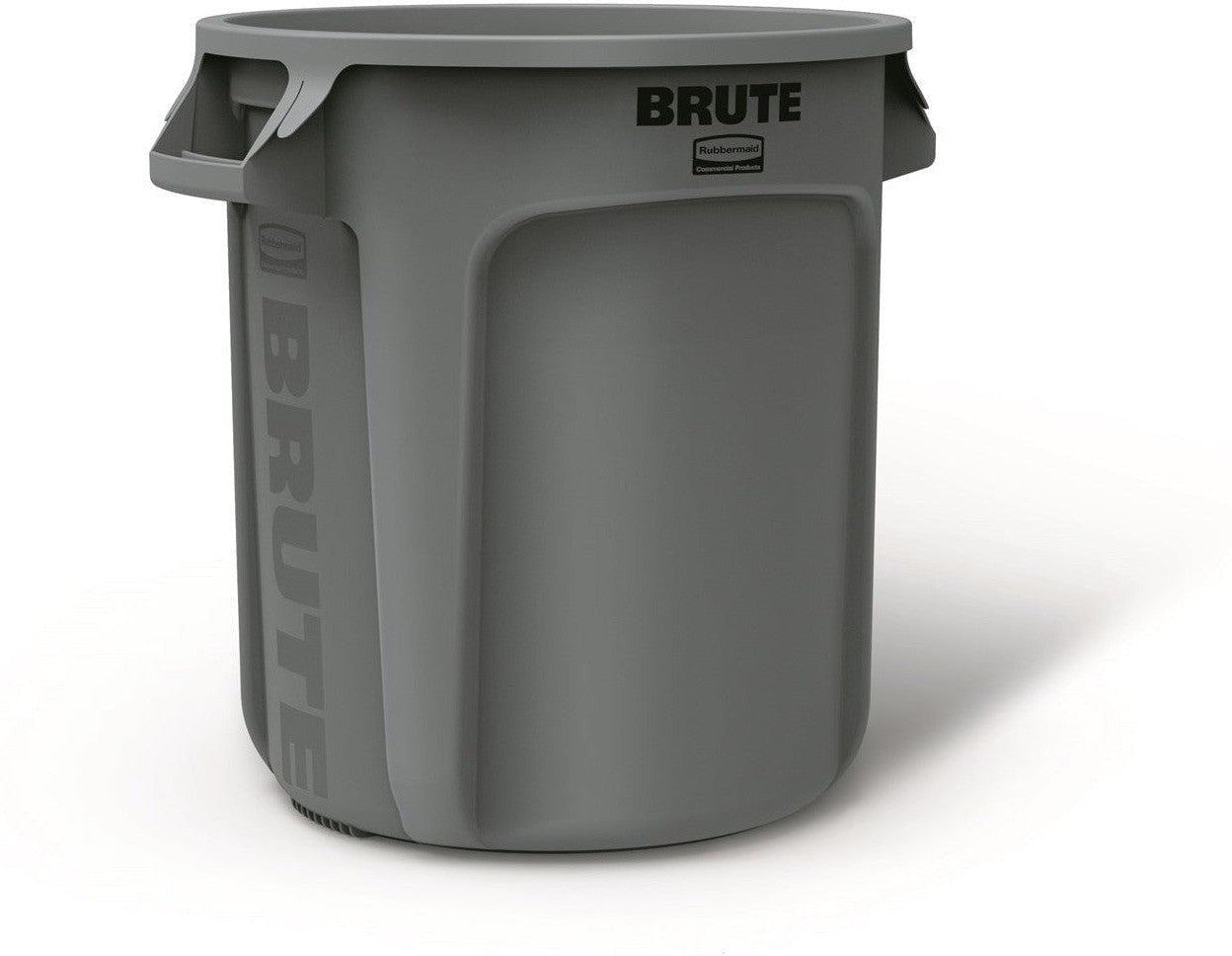 Rubbermaid - 10 Gal BRUTE Grey Waste Container Without Lid - RCP261087