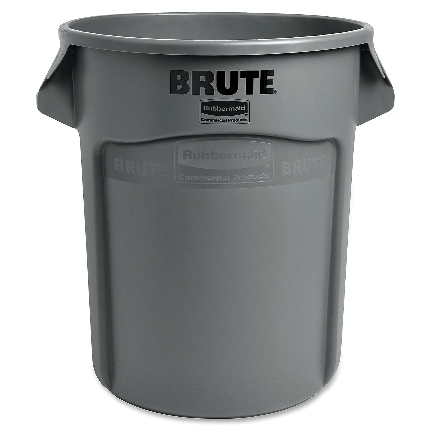 Rubbermaid - 20 Gallon Polyliner Gray Brute Container Without Lid, 6/Cs - RCPFG262088GRAY