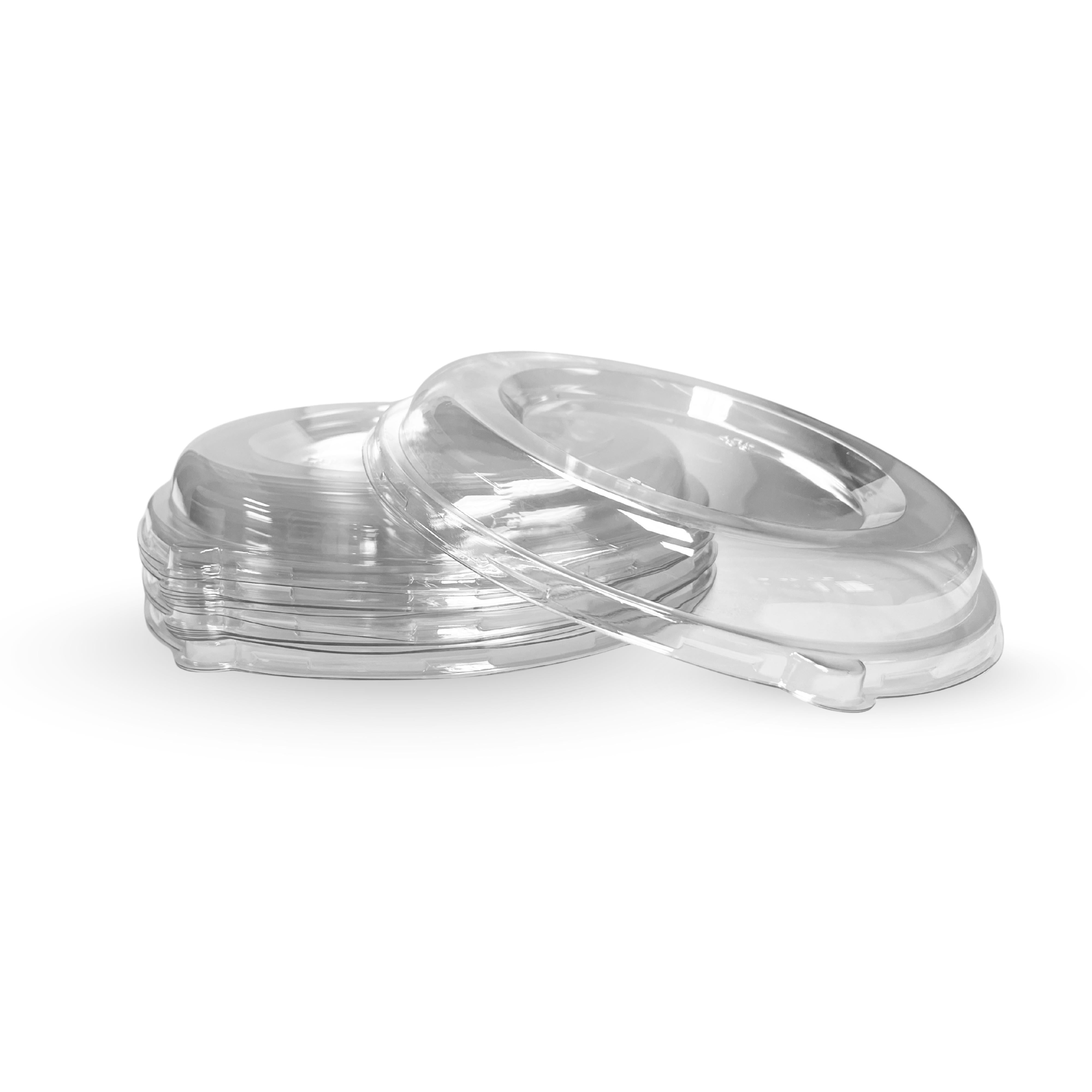 RiteEarth - Low Dome PET Lid for 8500 Bowls, 300/cs, 75/pk, 4pk/cs - BL85LD