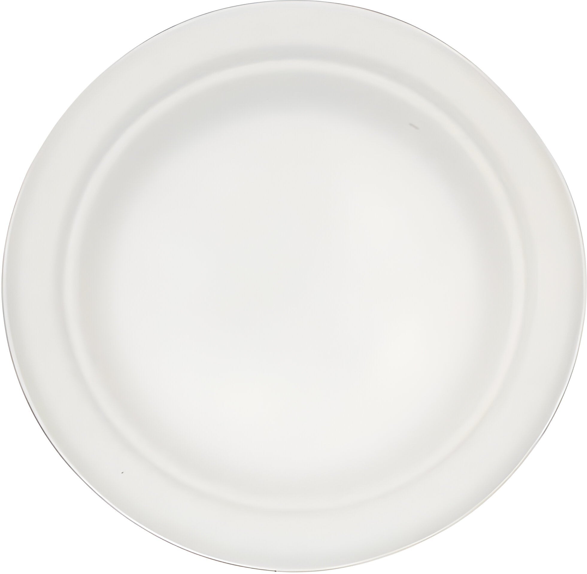 RiteEarth - 6.75" Bagasse Round Plate, 500/cs - P070