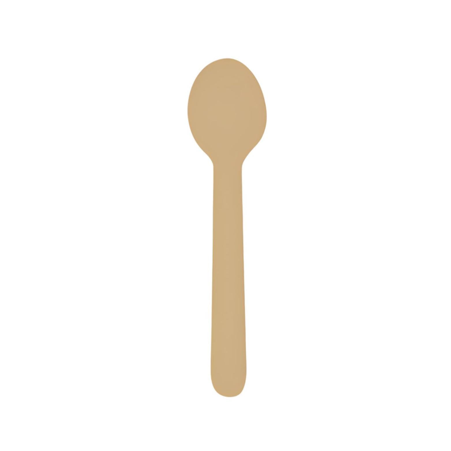 RiteEarth - 6" Wooden Soup Spoon, Pack of 1000 - C1604