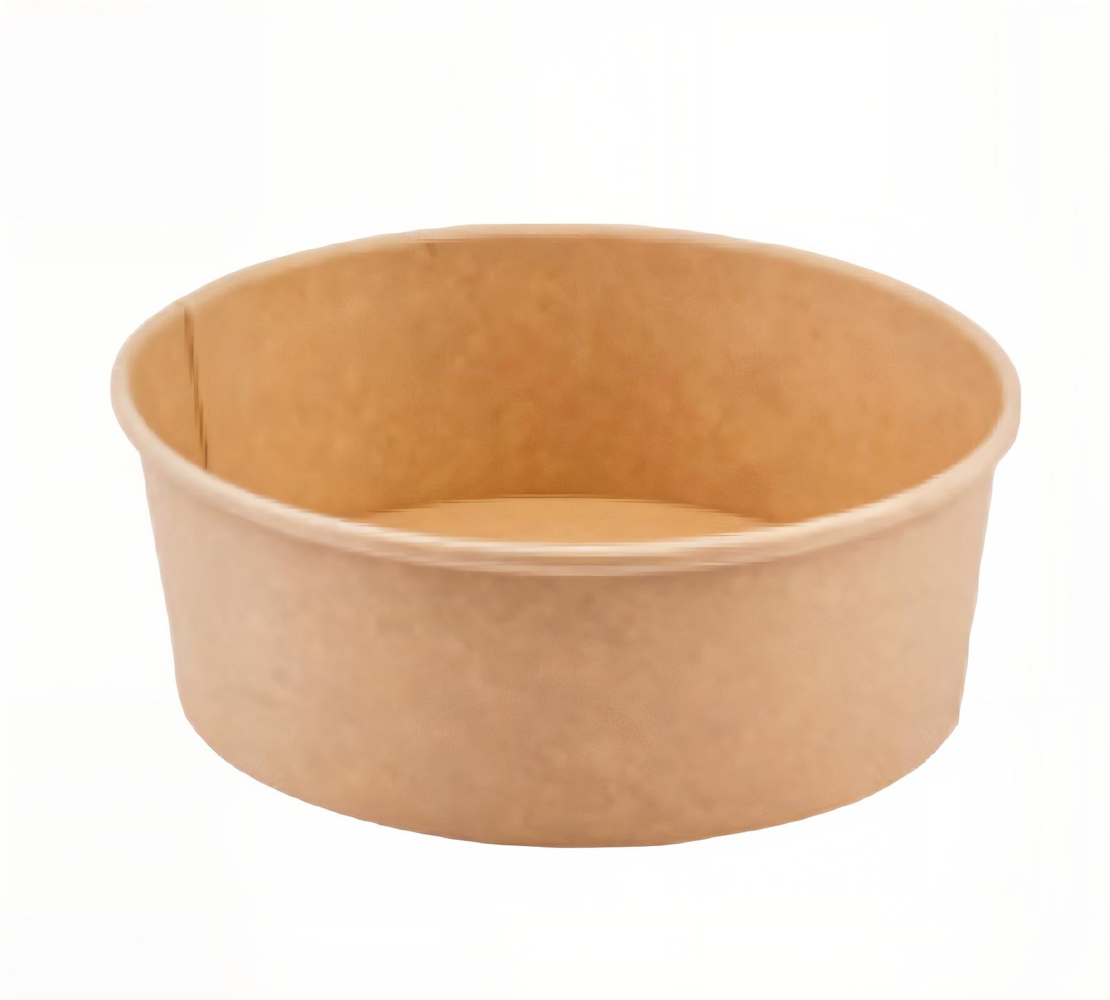RiteEarth - 42 Oz Kraft Paper Food Bowl, 300/CS - FC3242K