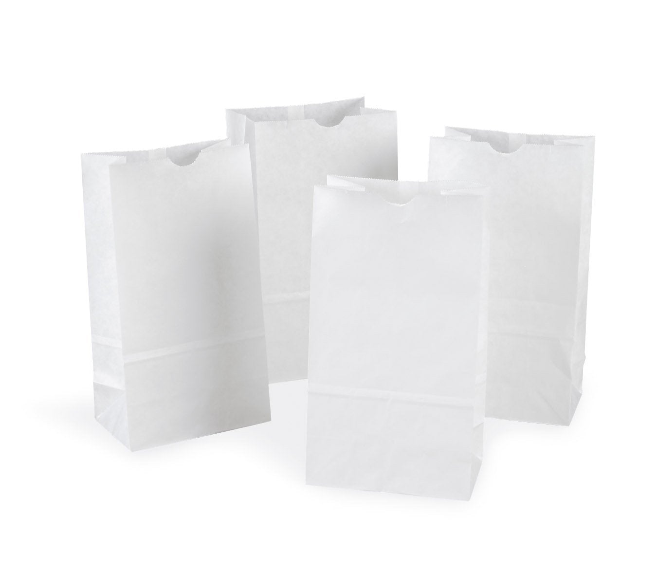 PB060W 6lb Paper Bag White