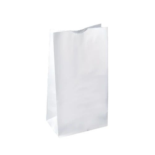 PB080W 8lb Paper Bag White