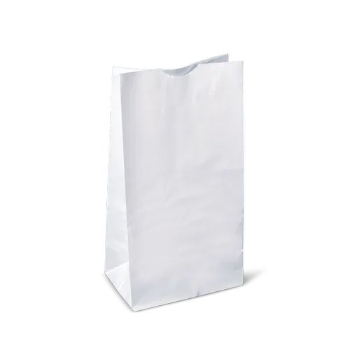 PB100W 10lb Paper Bag White