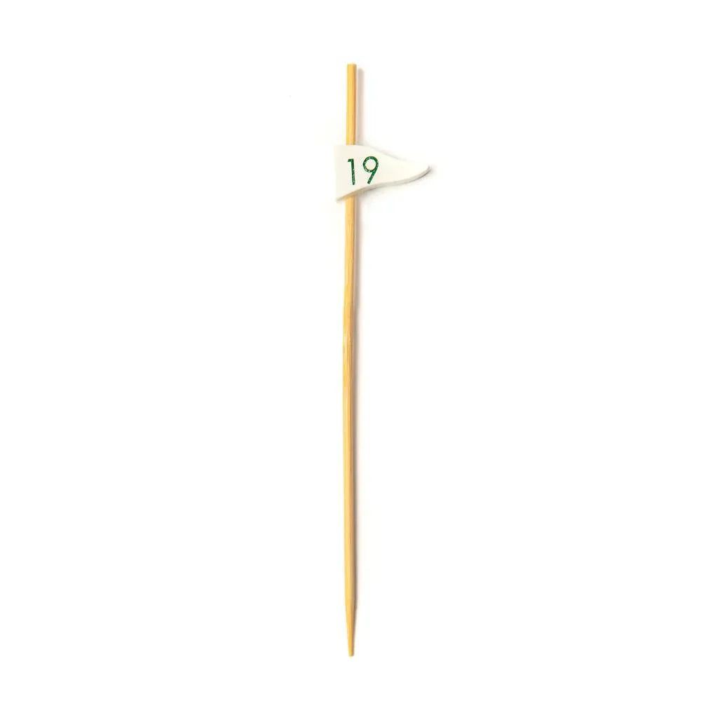 PB470 4.75" Bamboo Pick - 19th Flag