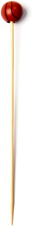 PB471 4.75" Bamboo Pick - Basketball