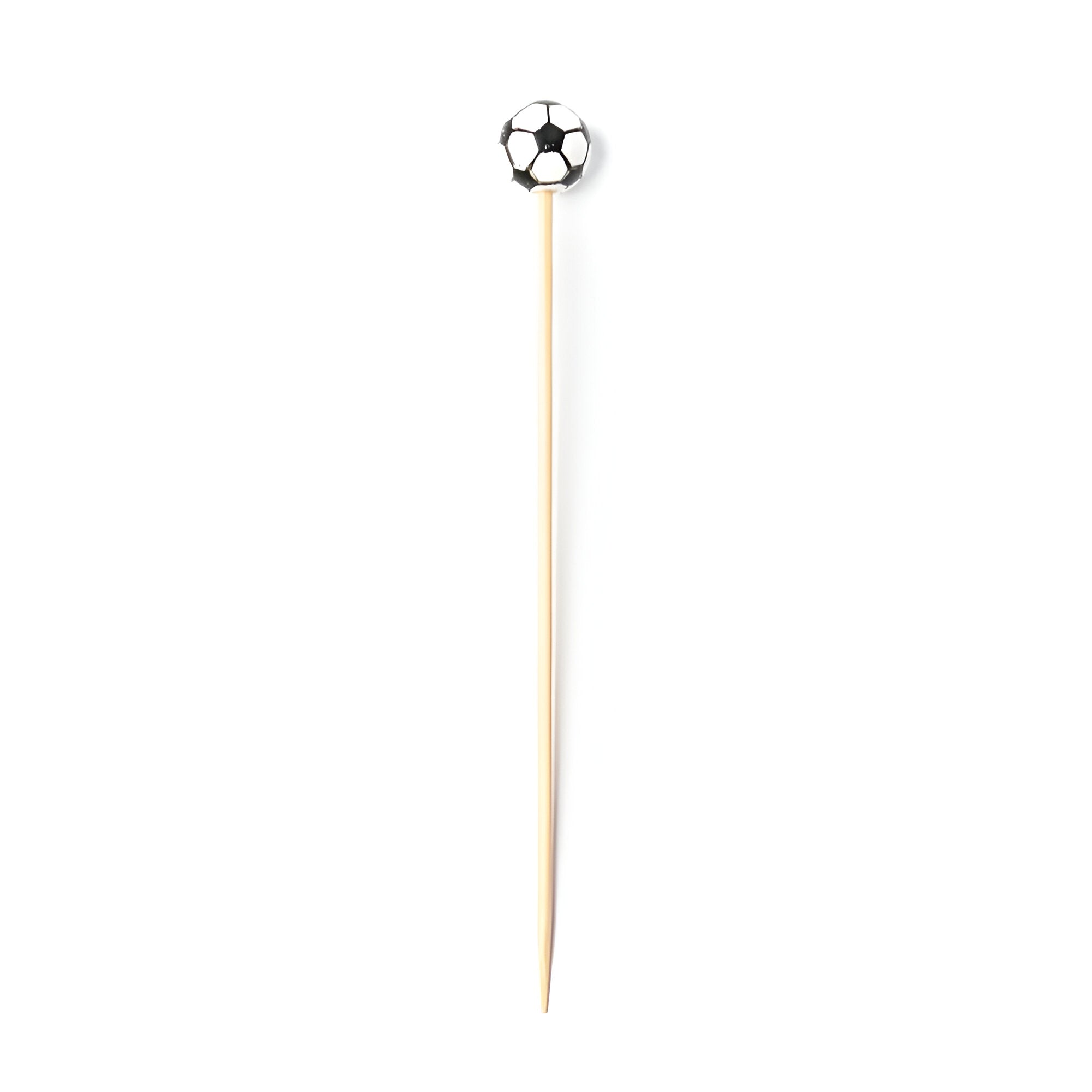 PB476 4.75" Bamboo Pick - Soccer