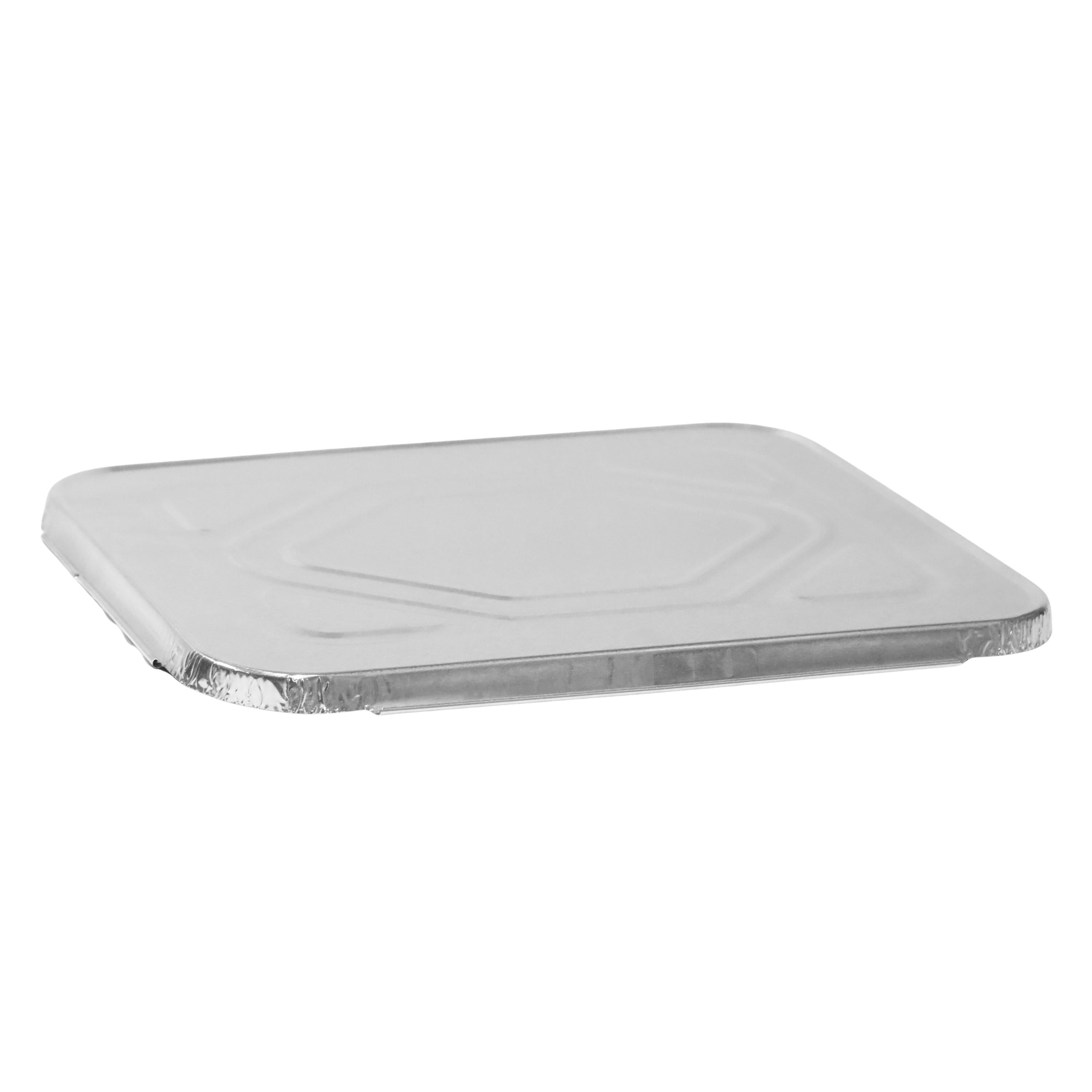 RiteFoil - 12.8" x 10.43" Foil Lid for 1/2 Steam Foil Pan 30G, 100/Cs - FP3030
