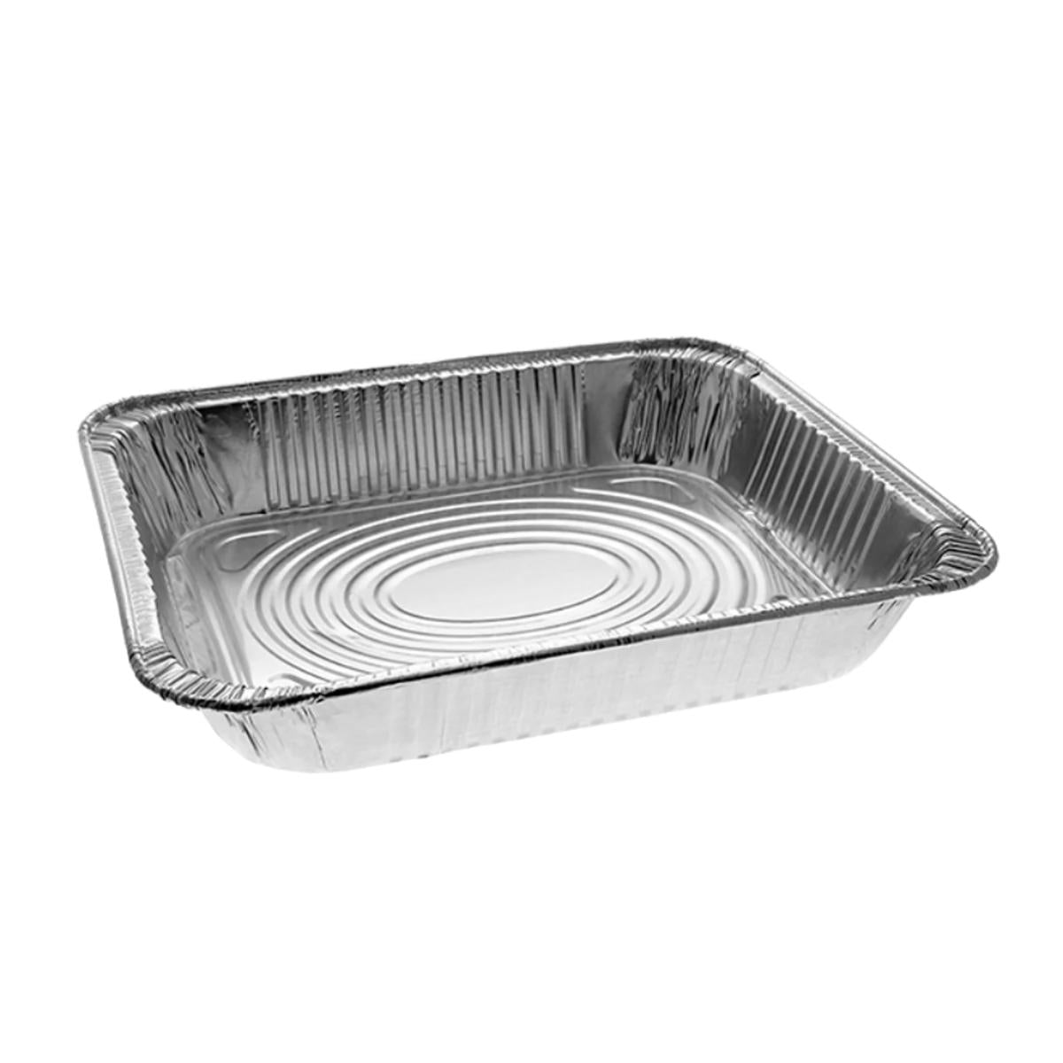 RiteFoil - 11.75" x 9.43" x 2.06" 1/2 Steam Foil Pan Medium 40G, 100/Cs - FP3240
