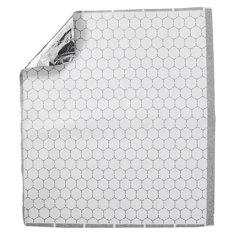 14" x 16" Insulated Foil Wrap Custom Printed GC Burger, 1000/Case - FW1416GCB