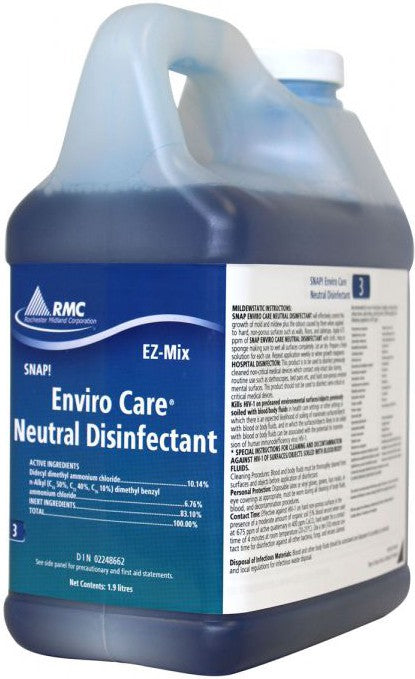 Rochester Midland - 1.89 L Enviro Mix Neutral Disinfectant With Fragarance - 11260599