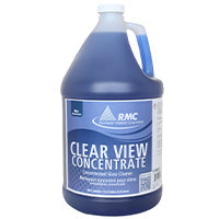 Rochester Midland - Clear View Mirror & Glass Cleaner Blue 3.8Lt/Jug, 4Jugs/Cs - RML11768827