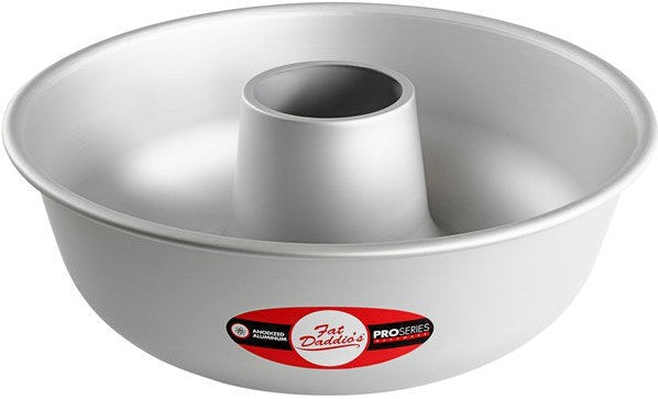 Fat Daddio's - 12" x 4" Anodized Aluminum Ring Mold Pan - RMP-12