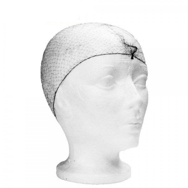 Ronco - 21" Brown Nylon Invisible Mesh Hairnet, 100/Pk - #1848BR