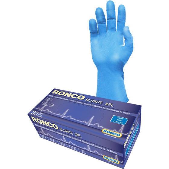 RONCO - Medium Tan Latex Free Nitrile Gloves, 100/Bx - 949