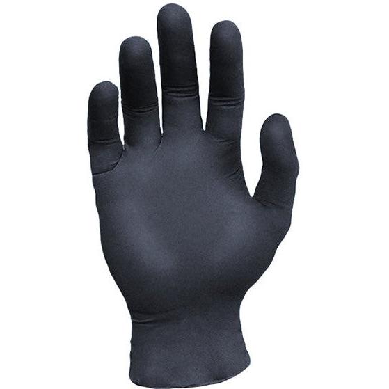 RONCO - Large Black Nitrile Powder-Free Sentron Gloves, 100/bx - 962L