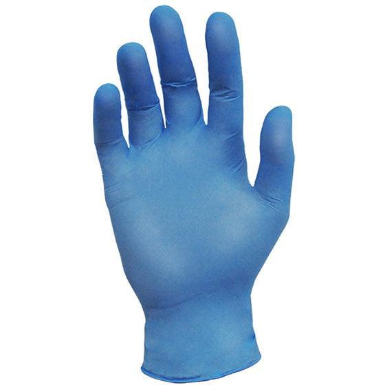 RONCO - Medium Blue Nitrile Powder-Free Blurite Gloves, 100/bx - 979 (Special Order Item)