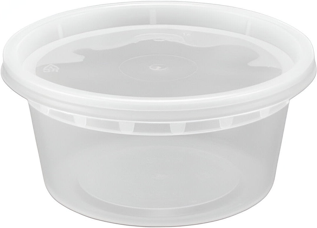 RitePak - 12 Oz Heavy Duty Deli Container Combo, 240/cs - DI12C