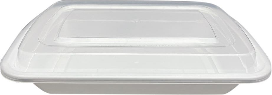 RitePak - 16 Oz Clear Rectangular Container Combo, Pack of 150 - RPMR7516C