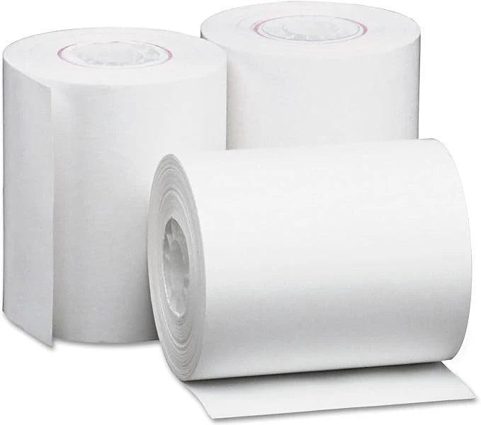 Rite Brands - 2.25" x 100' 2 Ply Bond Register Rolls, 40/Case - T2225-100